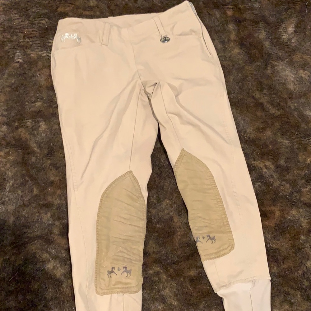 Equine Couture tan breeches